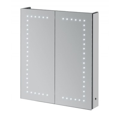 LED Light Bathroom Mirror with Smart Touch Screen Cabinets