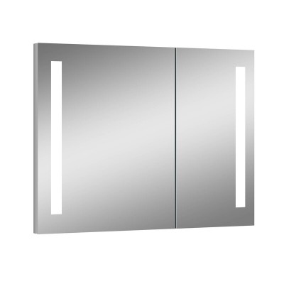 Wholesale modern recessed design bathroom vanity mirror cabinet LED bathroom mirror cabinet